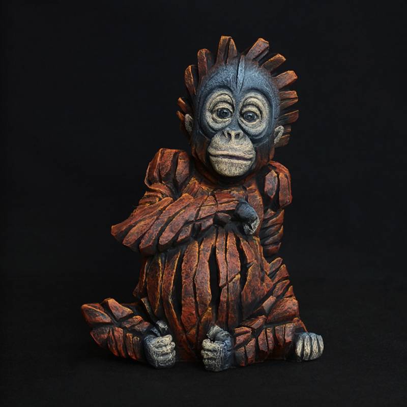 Edge Sculpture Baby Orangutan