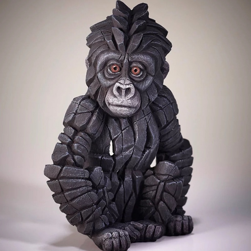 Edge Sculpture Baby Gorilla