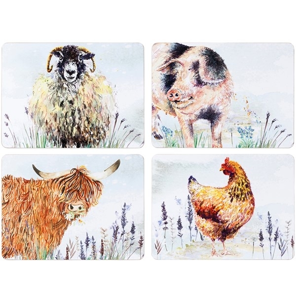 Foxwood Home Country Life - Set of 4 Placemats Thumb