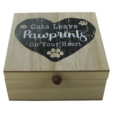 Treat Box - Dogs Leave Paw Prints on Your Heart