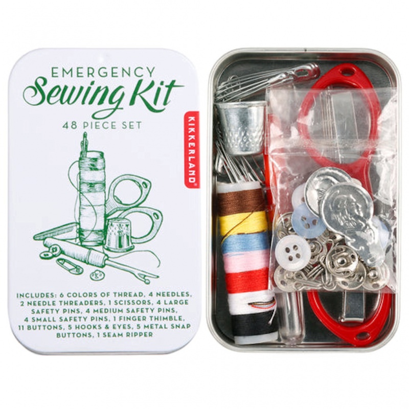Emergency Sewing Kit In Use