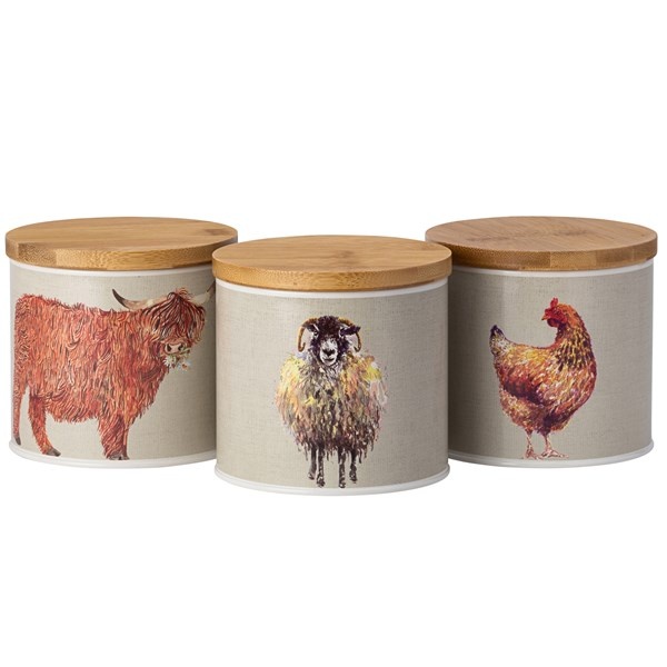 Foxwood Home Country Life - Set of 3 Tins 2