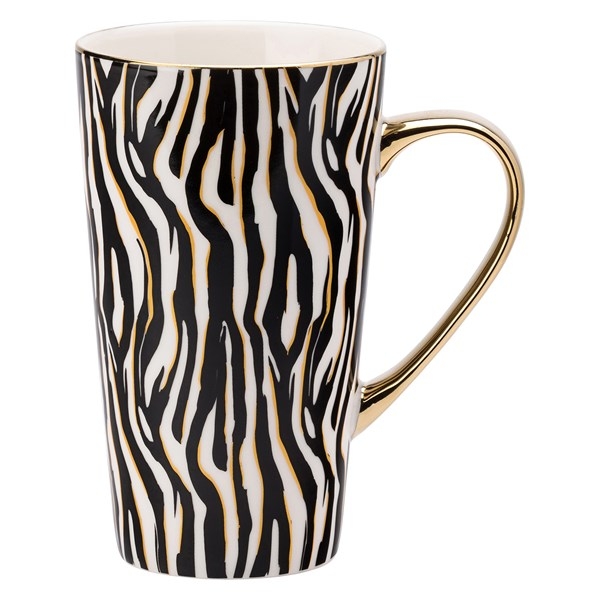 Looking Wild - Zebra Latte Mug 2