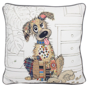 Bug Art - Murphy Mutt Cushion