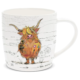 Bug Art - Hamish Highland Cow Mug