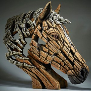 Edge Horse Bust Palomino