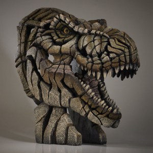 edge tyrannosaurus rex bust