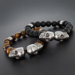 EQ for Men - Skulls and Beads Bracelet