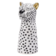 Looking Wild - Leopard Vase Side