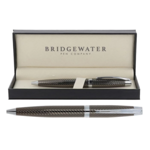 Bridgewater - Lancaster Gunmetal & Chrome Ball Pen