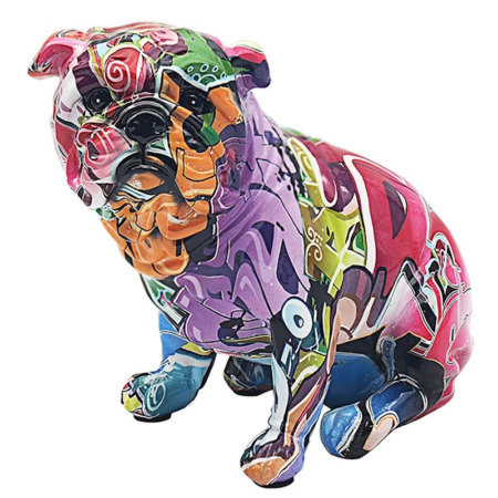 Graffiti Art - Medium Bulldog