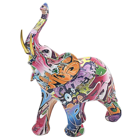 Graffiti Art - Large Elephant